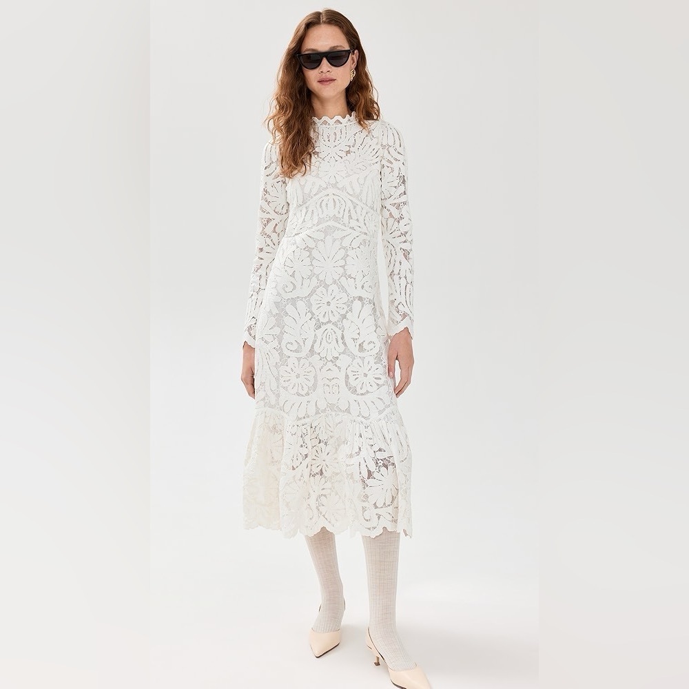 Sea Agathe Applique Dress 10